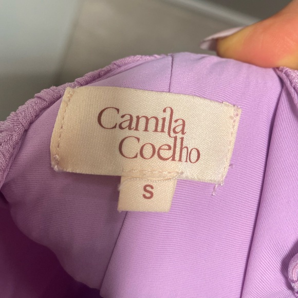 Camila Coelho Angie Maxi Dress in Soft Lavender - Picture 4 of 4